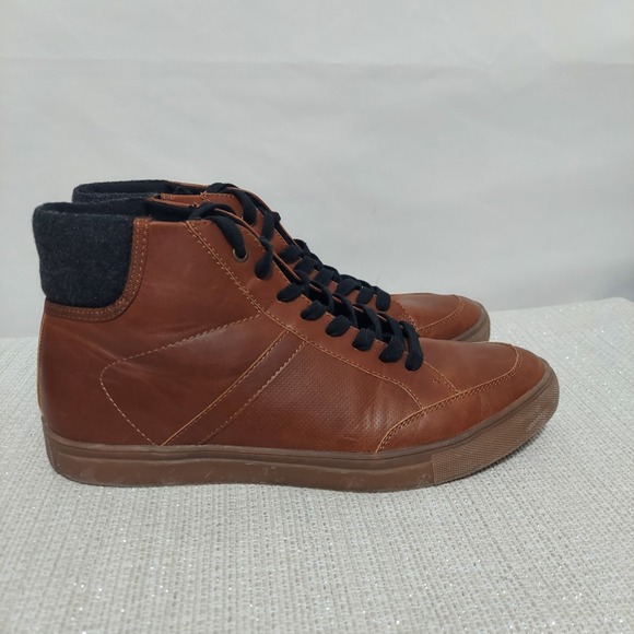 Sonoma CONGA Men's Boot/Shoe High Top Size 11.5 M Cognac OrthoLite - Picture 3 of 8